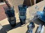 Campingservies met Bestek en Glazen nieuwprijs 130€, Caravans en Kamperen, Ophalen, Zo goed als nieuw