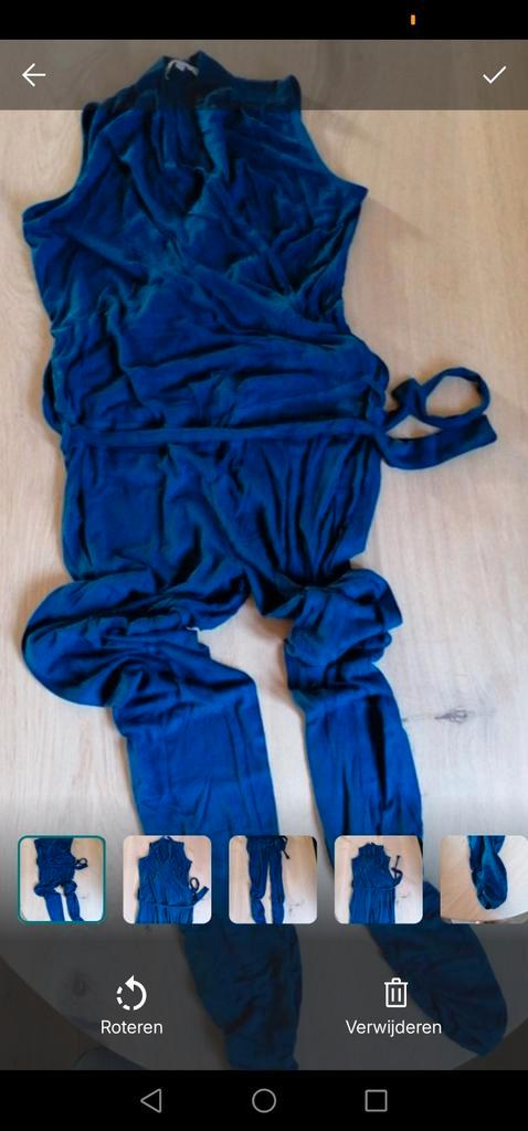 Zwangerschaps en voedings jumpsuit Noppies maat S, Kleding | Dames, Positiekleding, Zo goed als nieuw, Overige typen, Maat 36 (S)