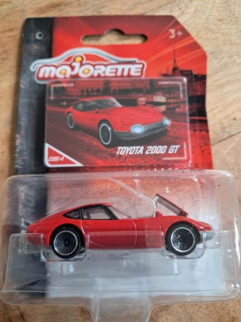 Majorette Toyota 2000 GT rood nieuw in verpakking, Hobby en Vrije tijd, Modelauto's | Overige schalen, Nieuw, Ophalen of Verzenden