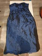Strapless Gala jurk Juju & Christine maat 12 (56 denk ik), Kleding | Dames, Galajurk, Blauw, Maat 46/48 (XL) of groter, Ophalen of Verzenden