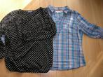 Blouse voor dames - zomer - maat 44 - nieuw - zwart / wit, Biaggini, Zwart, Maat 42/44 (L), Nieuw