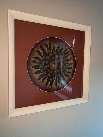 Ingelijste Mandala Kunst beschikbaar voor biedingen