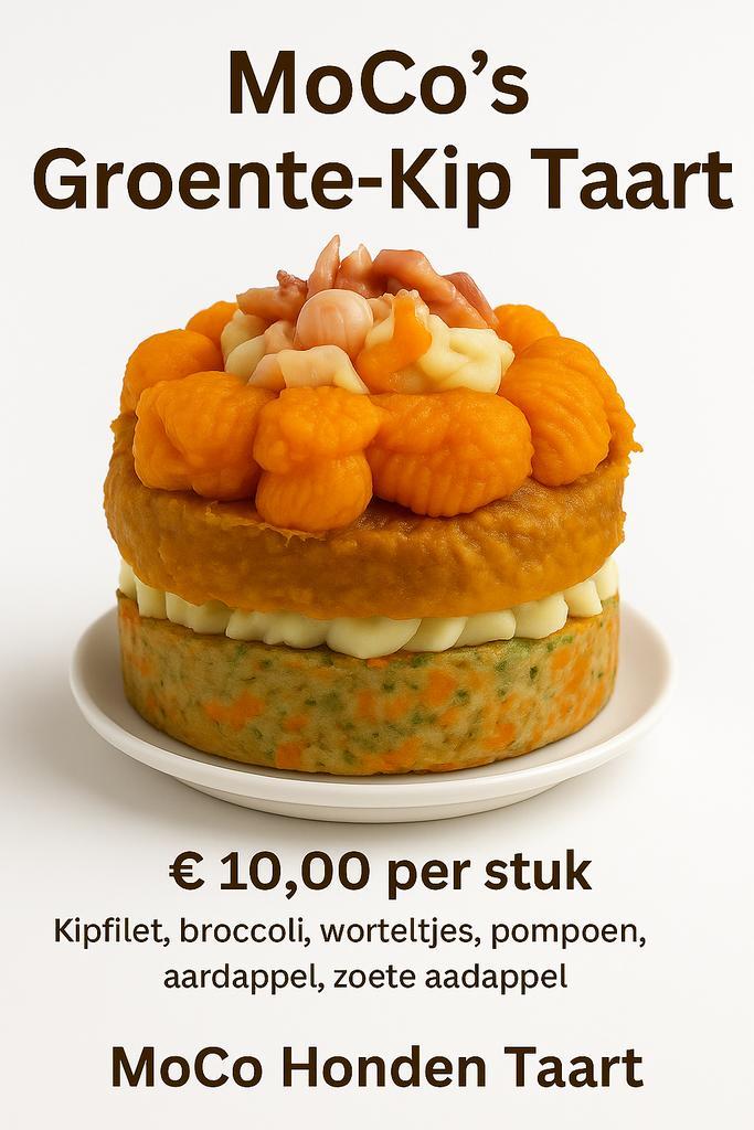 MoCo honden taart, Hobby en Vrije tijd, Overige Hobby en Vrije tijd, Zo goed als nieuw, Ophalen of Verzenden