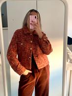 Bouclé jasje van Esqualo maat 42, Kleding | Dames, Ophalen of Verzenden, Zo goed als nieuw, Maat 42/44 (L), Oranje