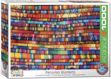 Eurographics - Peruvian Blankets - 1000 stukjes beschikbaar voor biedingen