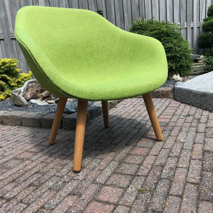 3 Hay AAL 82 81 stoel fauteuil lounge chair design groen, Huis en Inrichting, Fauteuils, Gebruikt, Stof, 75 tot 100 cm, 75 tot 100 cm