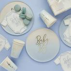 Complete Babyshower Set - Blauw Thema (Hooty Balloo), Ophalen of Verzenden, Nieuw, Verjaardag