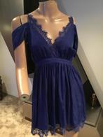 J T D jurk met kant maat S origineel NIEUW 1 keer gedragen, Jtd, Blauw, Ophalen of Verzenden, Zo goed als nieuw