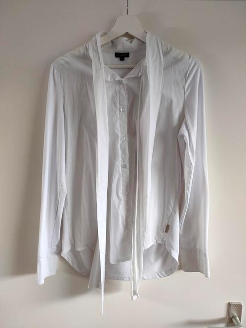 wit blouse maat M, Kleding | Dames, Blouses en Tunieken, Gedragen, Wit, Ophalen of Verzenden