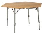 Defa 6-kant tafel Bamboe 120x104, Ophalen of Verzenden, Zo goed als nieuw