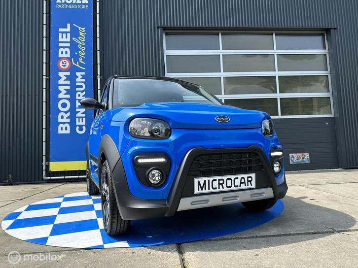 Microcar M.go X highland 45km brommobiel ZGAN! ligier|Aixam, Diversen, Brommobielen en Scootmobielen, Gebruikt, Microcar