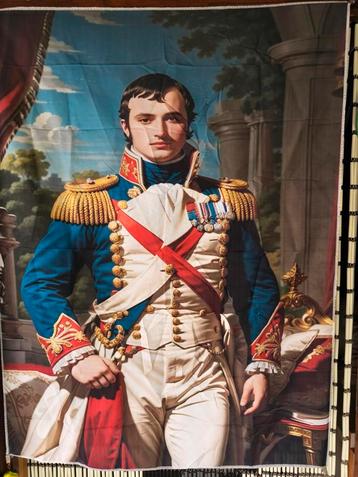 Napoleon op wanddoek....70 x 100 cm. beschikbaar voor biedingen