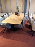 Eiken Visgraat Tafel Bootmodel Spinpoot - SHOWMODEL