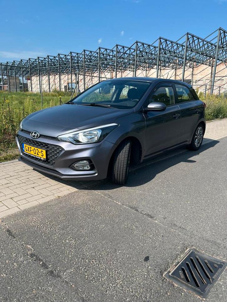 Hyundai i20 1.2 I 5-DRS 2019 Grijs, Auto's, Hyundai, Particulier, i20, ABS, Achteruitrijcamera, Airbags, Airconditioning, Android Auto