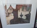 Ets van Louis Rigaux Brugge, Antiek en Kunst, Ophalen
