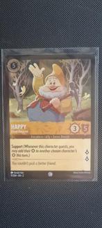 011 Happy FOIL ROF Disney Lorcana, Foil, Ophalen of Verzenden, Losse kaart, Zo goed als nieuw