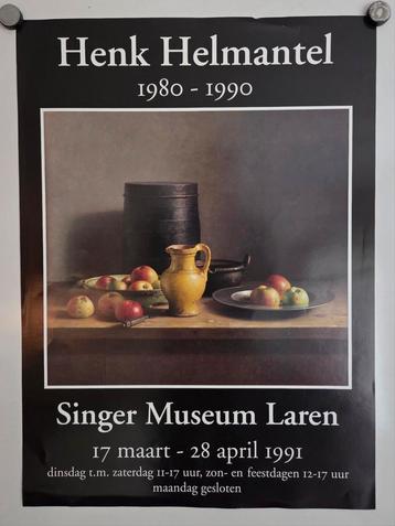 Henk Helmantel. Affiche Singer Laren. 1991. beschikbaar voor biedingen
