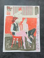 Litho van Roger Becombes, 1958, Ophalen of Verzenden