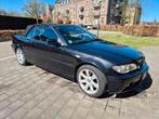 Zwarte BMW 32Oi cabrio (2004) automaat, Auto's, BMW, Achterwielaandrijving, Cabriolet, 4 stoelen, Zwart