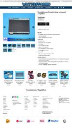 Soundstream Granite 120.4 4 kanaals versterker / USA Made, Auto diversen, Autospeakers, ., Nieuw, Ophalen of Verzenden, Soundstream