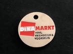 DekaMarkt Reclame Winkelwagen Muntje, Ophalen of Verzenden, Gebruikt, Gebruiksvoorwerp