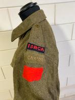 Canadese battle dress 1st Canadian 1st RCA  - 1943, Ophalen of Verzenden, Engeland, Boek of Tijdschrift