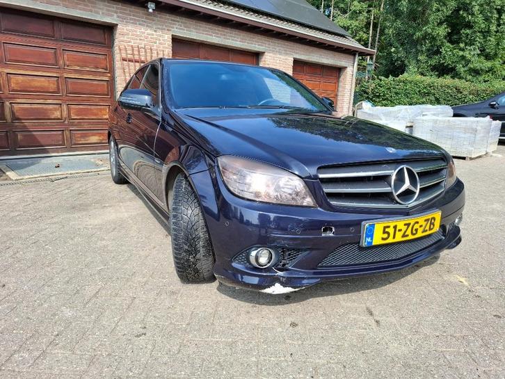Mercedes-Benz C-Klasse 3.0 C280 Sedan AUT 4M 2008 Blauw, Auto's, Mercedes-Benz, Particulier, C-Klasse, 4x4, ABS, Airbags, Airconditioning