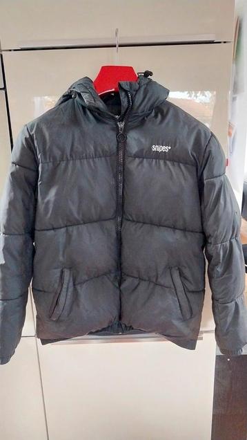 Snipes zwarte winterjas, maat S, gewatteerd beschikbaar voor biedingen
