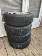 Opel Winterbanden Dunlop met stalen velgen 185/60 R15, Auto-onderdelen, Ophalen, 15 inch, Banden en Velgen, 185 mm