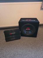 renegade subwoofer met versterker, Auto diversen, Autospeakers, Ophalen, Zo goed als nieuw