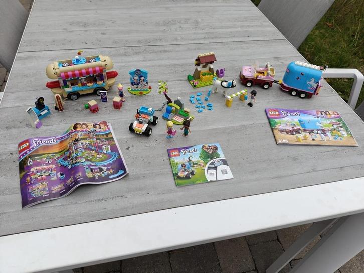 3 mooie Lego Friends setten 41129 41442 3186, Kinderen en Baby's, Speelgoed | Duplo en Lego, Gebruikt, Lego, Complete set, Ophalen of Verzenden