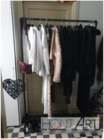 Kledingrek steigerbuis zwart