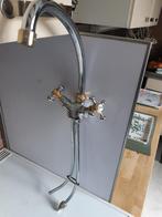 WASTAFELKRAAN +  WASBAK, Doe-het-zelf en Verbouw, Sanitair, Ophalen, Zo goed als nieuw, Rvs, Kraan