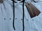 Aspact capuchon sweater / hoodie - lichtblauw - maat XL, Kleding | Heren, Truien en Vesten, Blauw, Ophalen of Verzenden, Maat 56/58 (XL)
