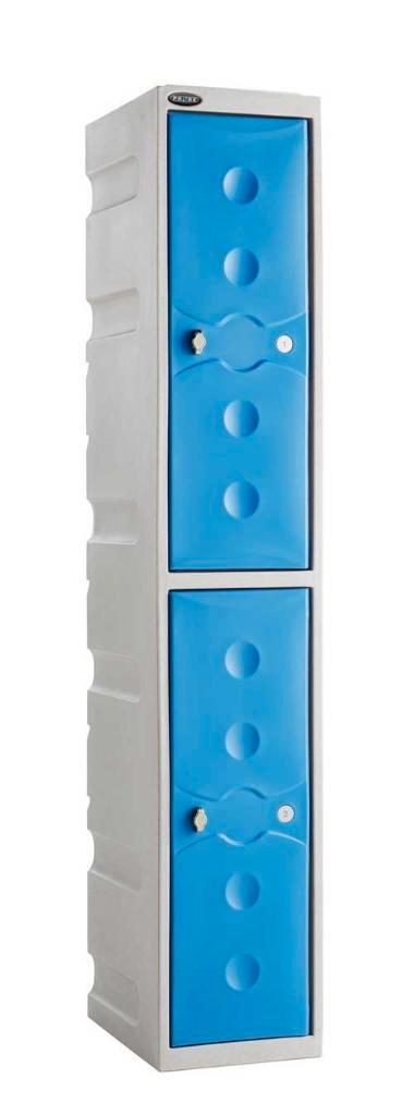 Ultrabox kunststof locker met 3 deuren, Huis en Inrichting, Kasten | Lockerkasten, Nieuw, Ophalen of Verzenden
