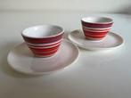2 Iittala Origo Eierdop Schotel Rood Fuchsia Häberli Nieuwst, Huis en Inrichting, Keuken | Servies, Overige typen, Ophalen of Verzenden