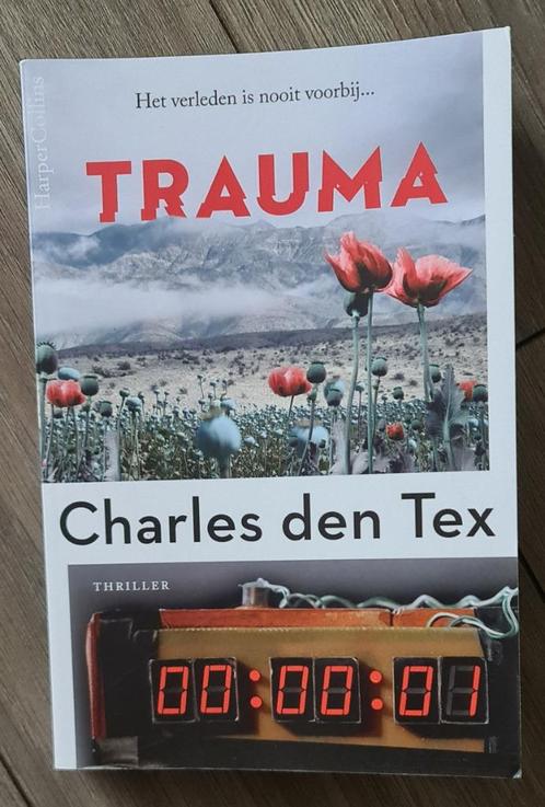 Nieuw spannend boek Trauma Chales den Tex, Boeken, Thrillers, Nieuw, Nederland, Ophalen of Verzenden