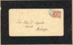 Rouwbrief 1918, Warns, De Jong, Zeldenrust Harlingen., Verzamelen, Verzenden, Rouwkaart
