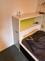 IKEA Flaxa nachtkastje/hoodbord, Ophalen, Gebruikt, Wit