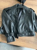 Vera Moda leren jasje maat S, Ophalen of Verzenden, Zo goed als nieuw, Maat 36 (S), Zwart