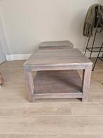 2 salontafels 60 x 60 x 40, Huis en Inrichting, Ophalen, 50 tot 100 cm, Vierkant, 50 tot 100 cm