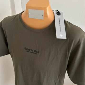 NIEUW Ashes to Dust long fit shirt maat L groen SPOTPRIJS!!! beschikbaar voor biedingen