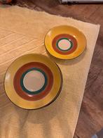 Clarice Cliff schoteltjes – Bizarre "Gayday" serie–11 stuks, Ophalen of Verzenden
