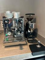 Rocket Cellini Evo V2 + Mazzer Mini Set, Witgoed en Apparatuur, Ophalen, Afneembaar waterreservoir, Espresso apparaat, Koffiebonen