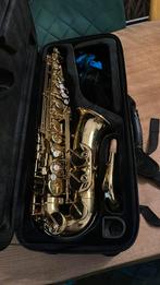 Alt Saxofoon Jupiter Jas1100q nieuwstaat met Selmer mondstuk, Muziek en Instrumenten, Blaasinstrumenten | Saxofoons, Ophalen, Zo goed als nieuw