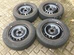Winterbanden op stalen velg, gebruikt, Auto-onderdelen, Banden en Velgen, Ophalen, Gebruikt, 16 inch, Banden en Velgen