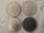 4 prachtige zilveren wilhelmina rijksdaalders 2*1932,2*1938, Ophalen of Verzenden, Koningin Wilhelmina, 2½ gulden