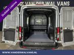 Ford Transit 2.0 TDCI 131pk L3H2 Dubbele Cabine Euro6 Airco, Auto's, Stof, 4 cilinders, 2500 kg, Wit