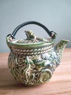Vintage Frans Theepot met schelpenmotief, Antiek en Kunst, Antiek | Keramiek en Aardewerk, Ophalen of Verzenden