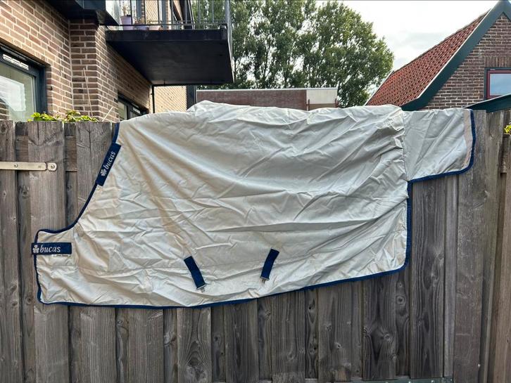 Bucas Powerturnout extra (300gr) mt 215, Dieren en Toebehoren, Paarden en Pony's | Dekens en Dekjes, Zo goed als nieuw, Deken